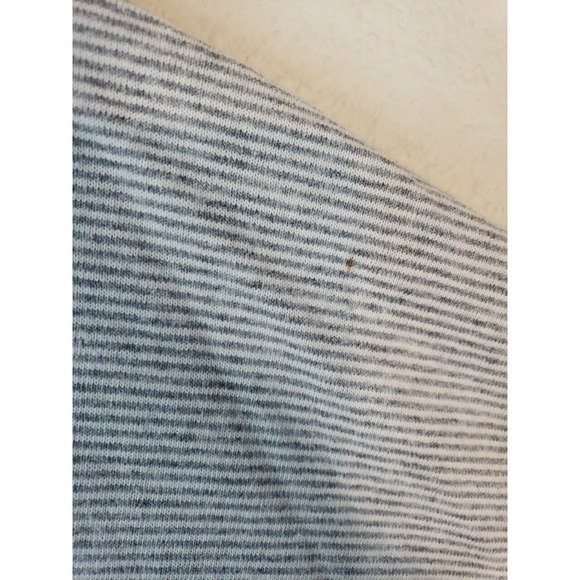 Vintage 80s 90S XL Walt Disney World Mickey Mouse TShirt GRAY STRIPED DEFECTS - Picture 13 of 14